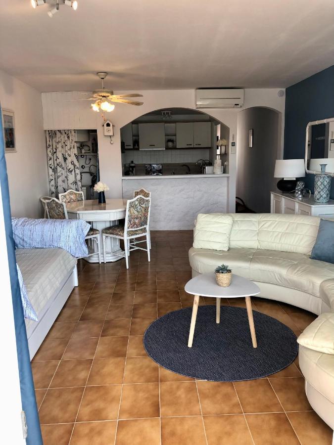 Appartement 80 m2,Port Rhodes D-2 chambres, terrasse panoramique, vue sur le canal principal d’Empuriabrava Extérieur photo